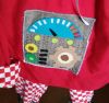 Kids Costumes to Hire - Red Robot (head, shirt, pants, bib)